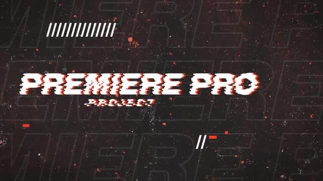 Dynamic Opener: Premiere Pro Templates