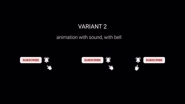 Youtube Subscribe Pack: Stock Motion Graphics