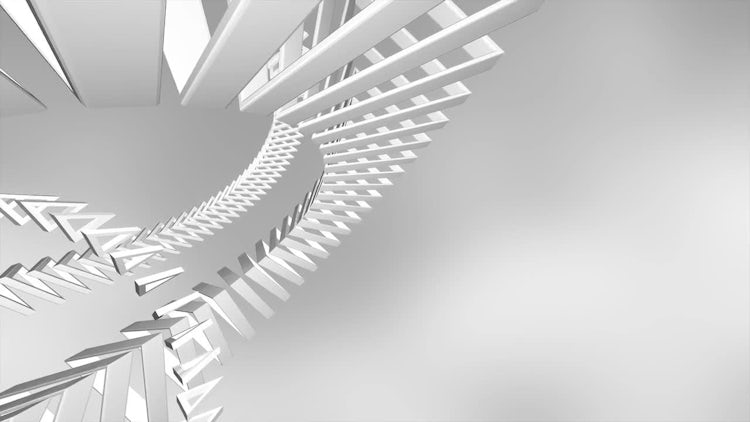 Futuristic Triangle Rings: Stock Motion Graphics