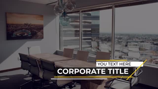 Corporate Titles: Premiere Pro Templates