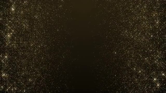 Gold Particles Meet Halfway: Stock Motion Graphics
