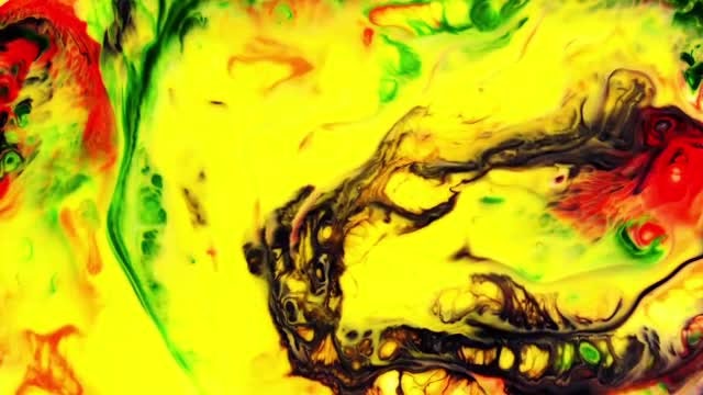 Bright Ink Display: Stock Video