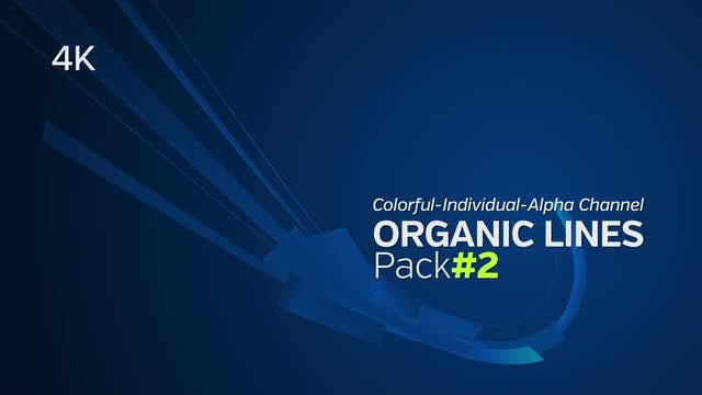 4K Colorful Striped Lines Transition - Pack 2: Stock Motion Graphics