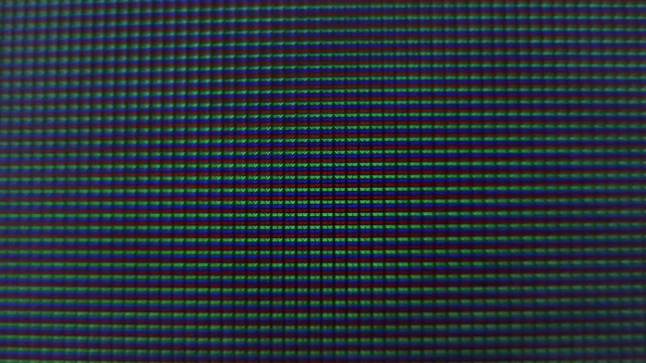 Pixels Of TV Screen - Stock Video | Motion Array