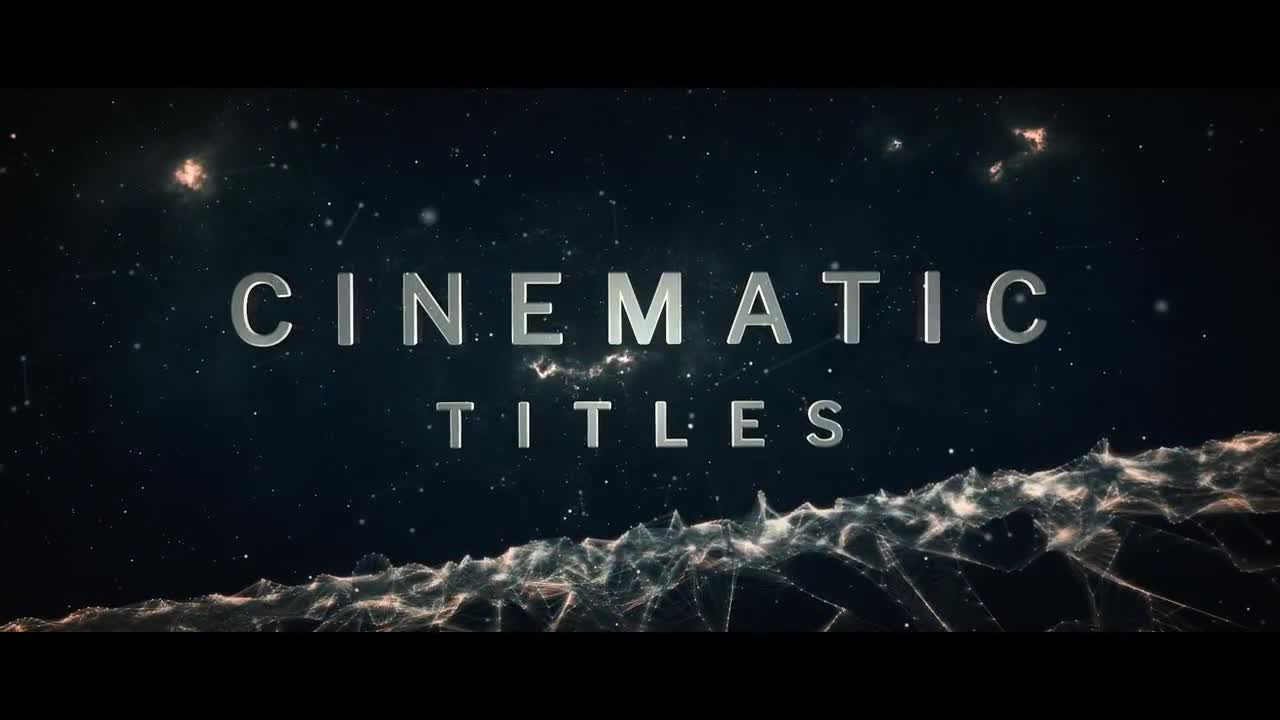 cinematic after effects template download