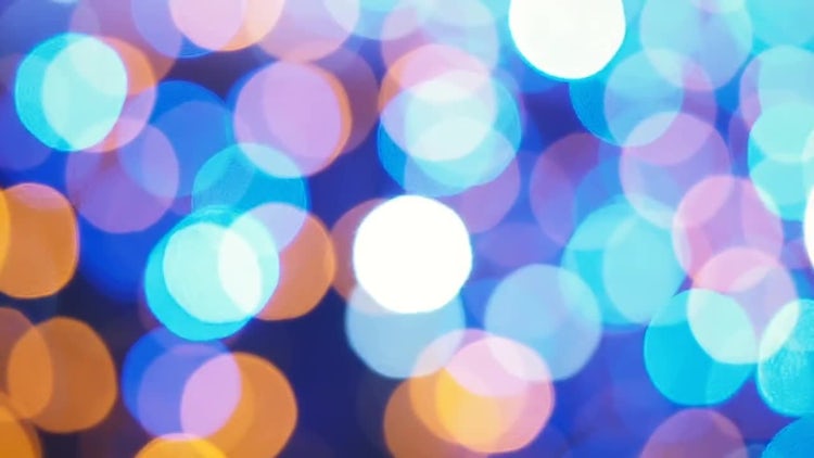 Colorful Bokeh Background: Stock Video