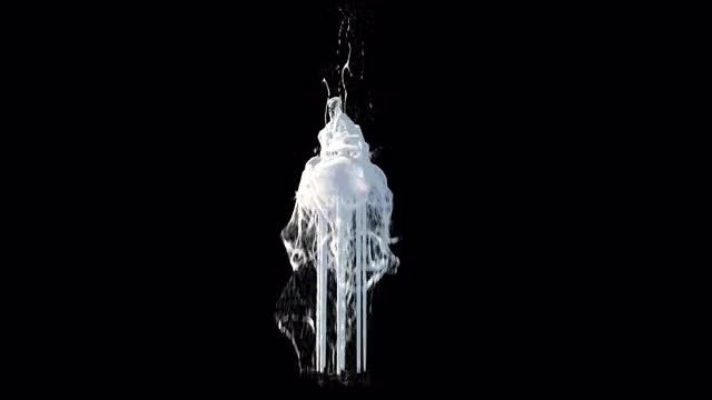 Water Fountain Overlay: Stock Motion Graphics