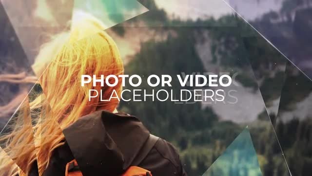 Geometric Cinematic Slideshow: After Effects Templates