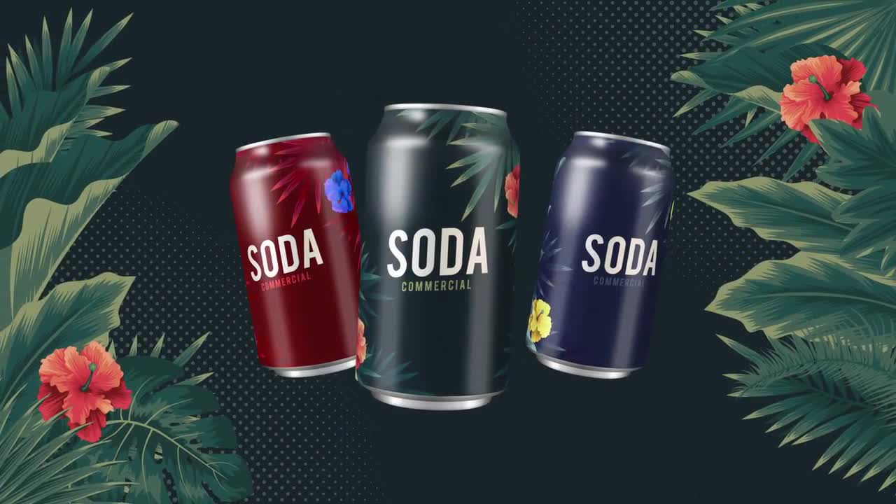 Soda Commercial After Effects Templates Motion Array