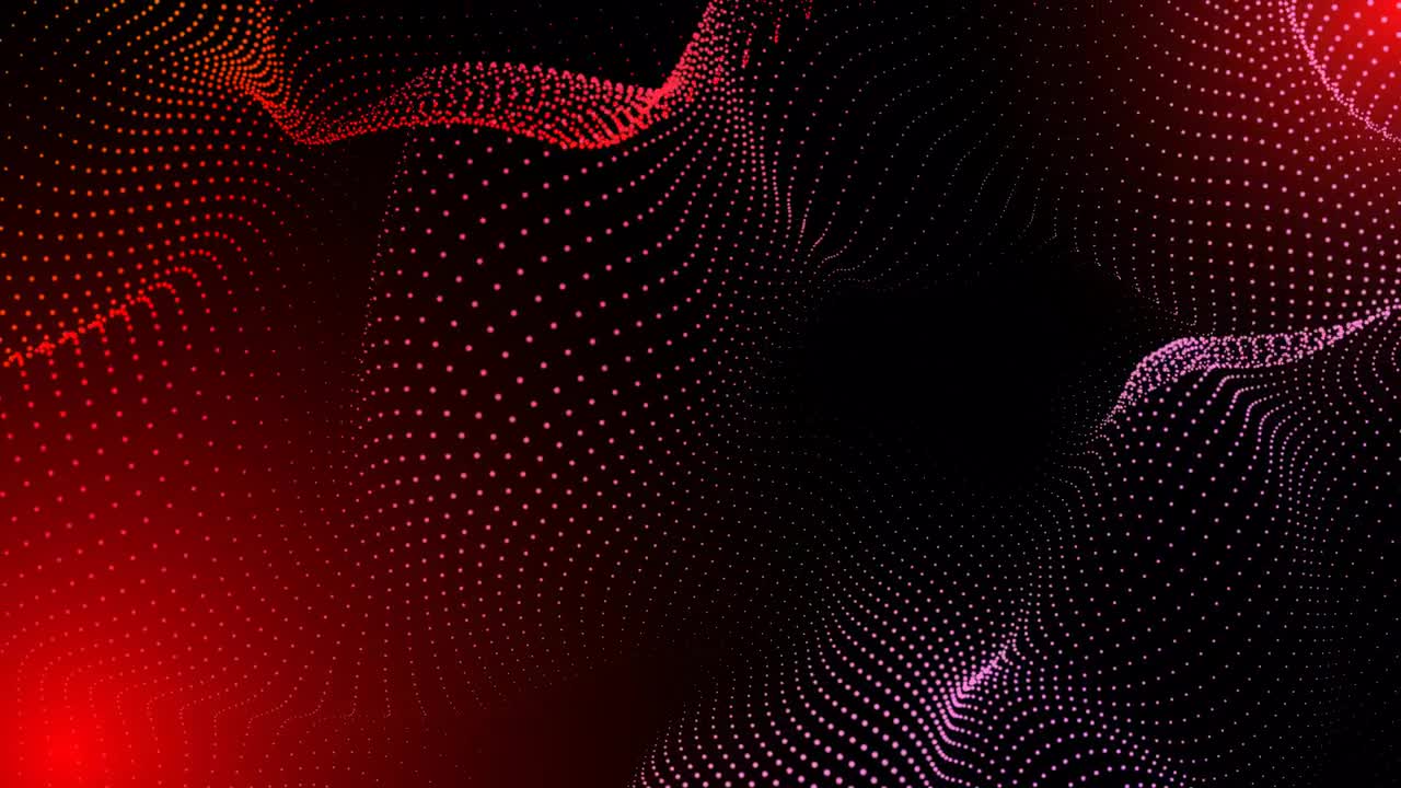 Red Motion Dots 4K Stock Motion Graphics Motion Array