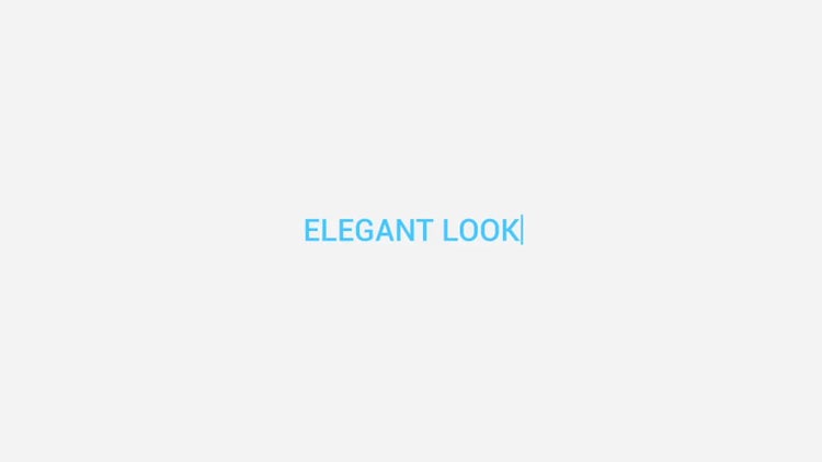 Clean Text Logo Opener: After Effects Templates