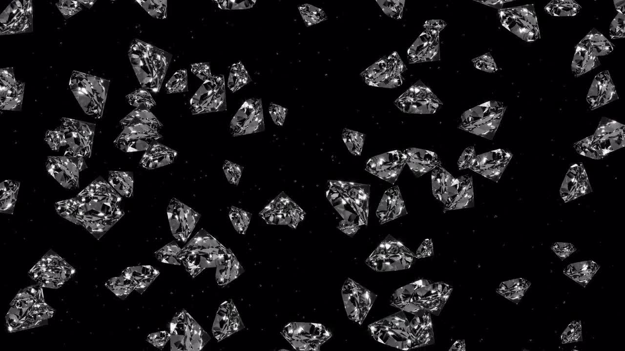 Glamour Diamonds Background - Stock Motion Graphics | Motion Array