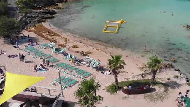 Beach Island: Stock Video
