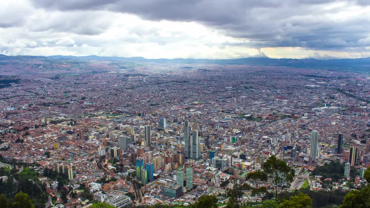 Bogota City Time Lapse - Stock Video | Motion Array