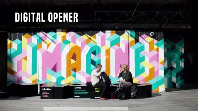 Modern Glitch Opener: Premiere Pro Templates