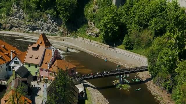 Cesky Krumlov: Stock Video