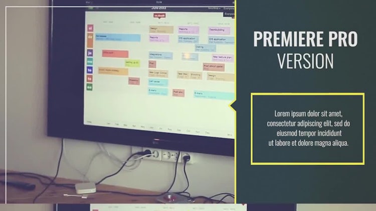 Corporate Slides: Premiere Pro Templates