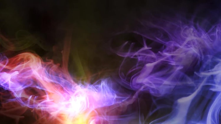 Colorful Smoke Background: Stock Motion Graphics
