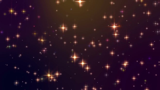 Night Sky And Twinkling Stars Loop - Stock Motion Graphics | Motion Array
