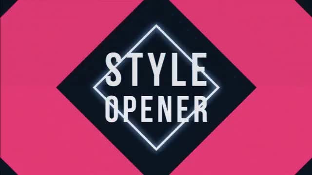 Stylish Opener: After Effects Templates