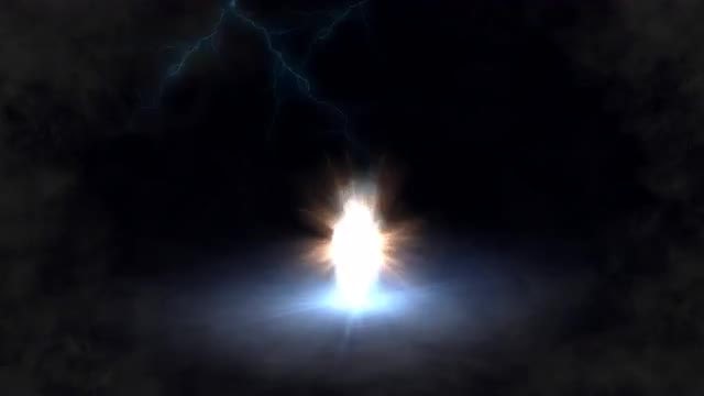 Fire Teleport Effect 4K: Stock Motion Graphics
