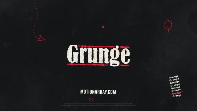 Grunge Logo: After Effects Templates