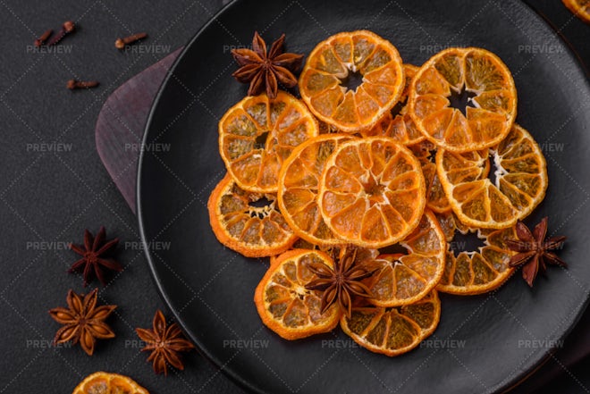 Colorful citrus fruit slices Stock Photo by Dmitry_Rukhlenko