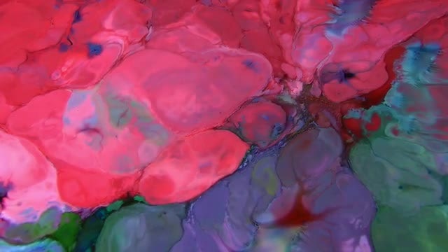 Pink, Blue And Green: Stock Video