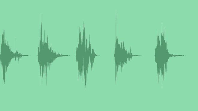 Robotic Impact 5 Pack: Sound Effects