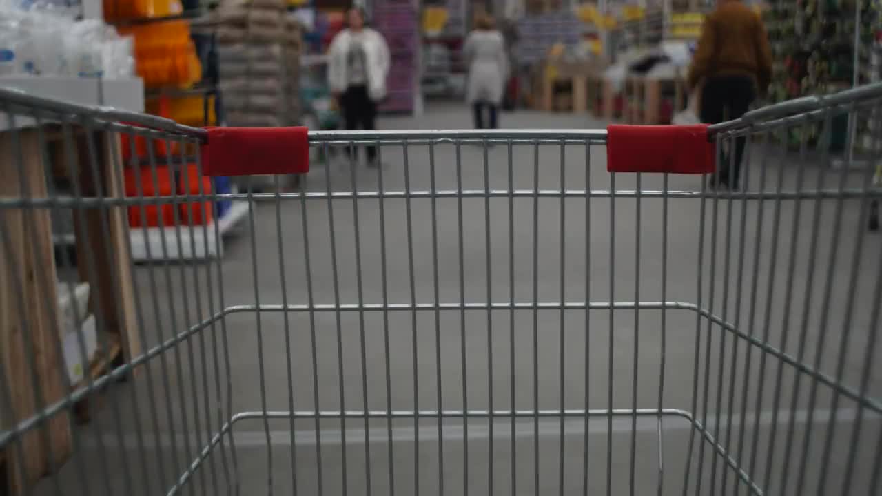 Shopping Cart Stock Video Motion Array