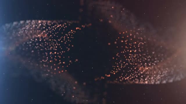 Sci-Fi Lights Shimmer Background: Stock Motion Graphics