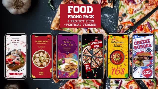 Restaurant Promo Pack: After Effects Templates
