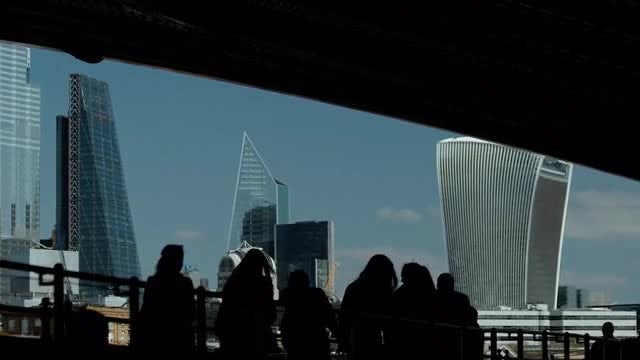 Anonymous Commuters: Stock Video