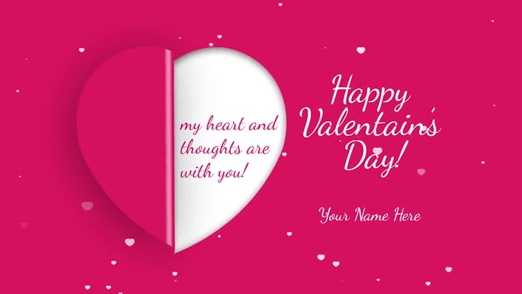 Valentine's Day Greetings: After Effects Templates