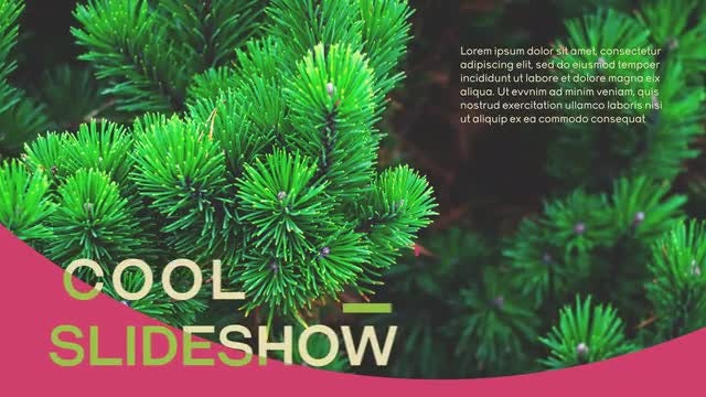 Cool Slideshow: After Effects Templates