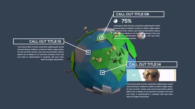Inforgraphic Call-Out Titles: After Effects Templates