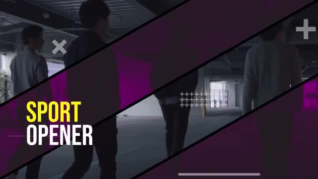 Sport Opener: Premiere Pro Templates