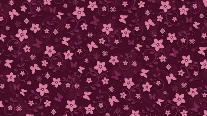 Summer Flowers Pink Wallpaper - Stock Motion Graphics | Motion Array