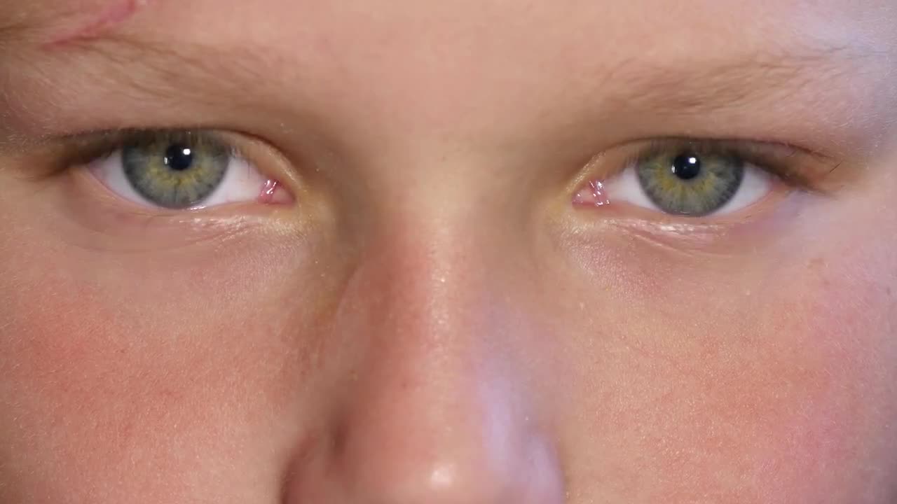 Blinking Eyes Stock Video Motion Array