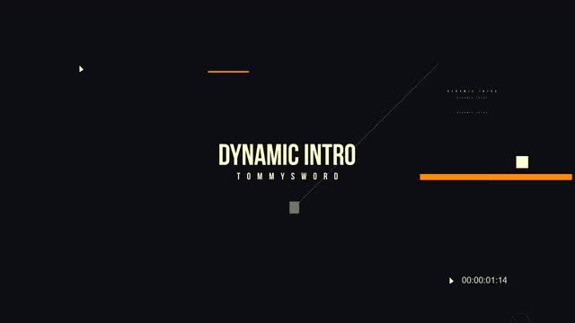Dynamic Opener: After Effects Templates