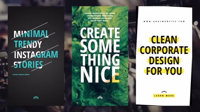 Trendy Instagram Stories: Premiere Pro Templates