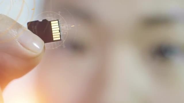 Micro SD Card: Stock Video