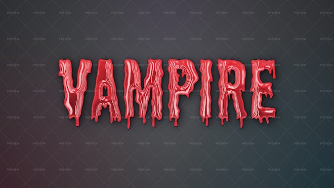 5 Vampire Text Effects - Graphics | Motion Array