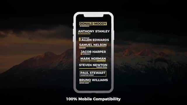 Simple Lower Thirds: Premiere Rush Templates