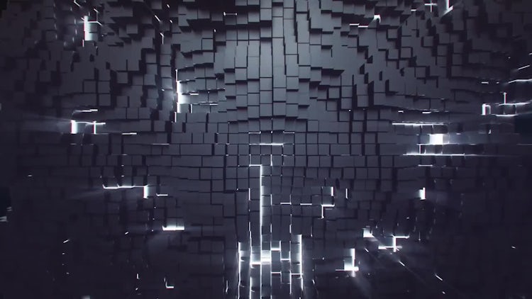 Cube Wall: Stock Motion Graphics
