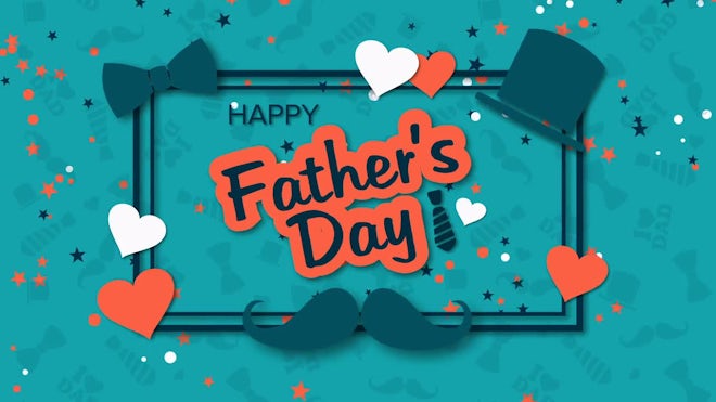 Happy Father's Day Background - Stock Motion Graphics | Motion Array