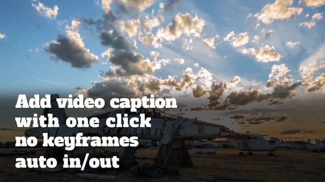 Caption Presets - After Effects Presets | Motion Array