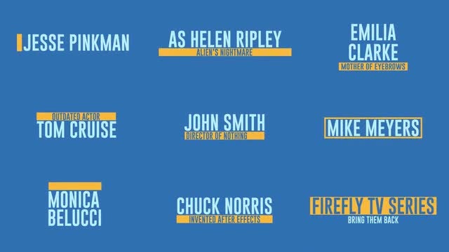 Minimal Title Animations: After Effects Templates