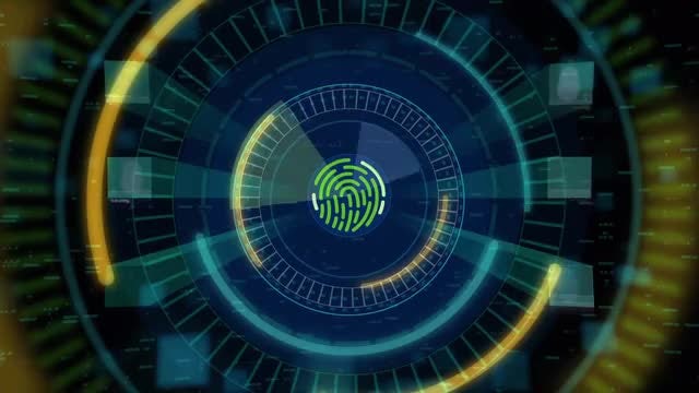 Fingerprint Scan Interface Pack: Stock Motion Graphics