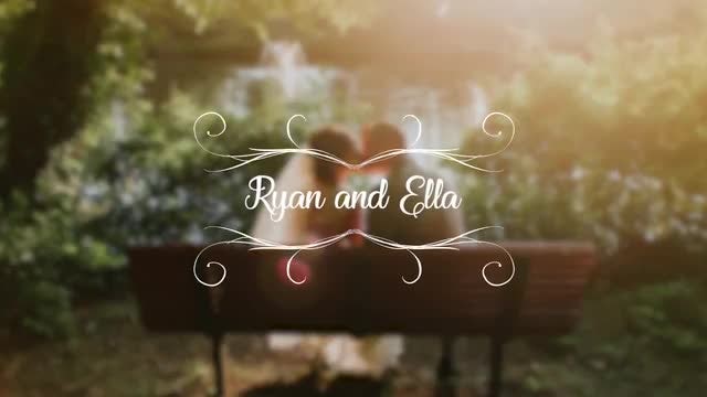 Wedding Titles: After Effects Templates